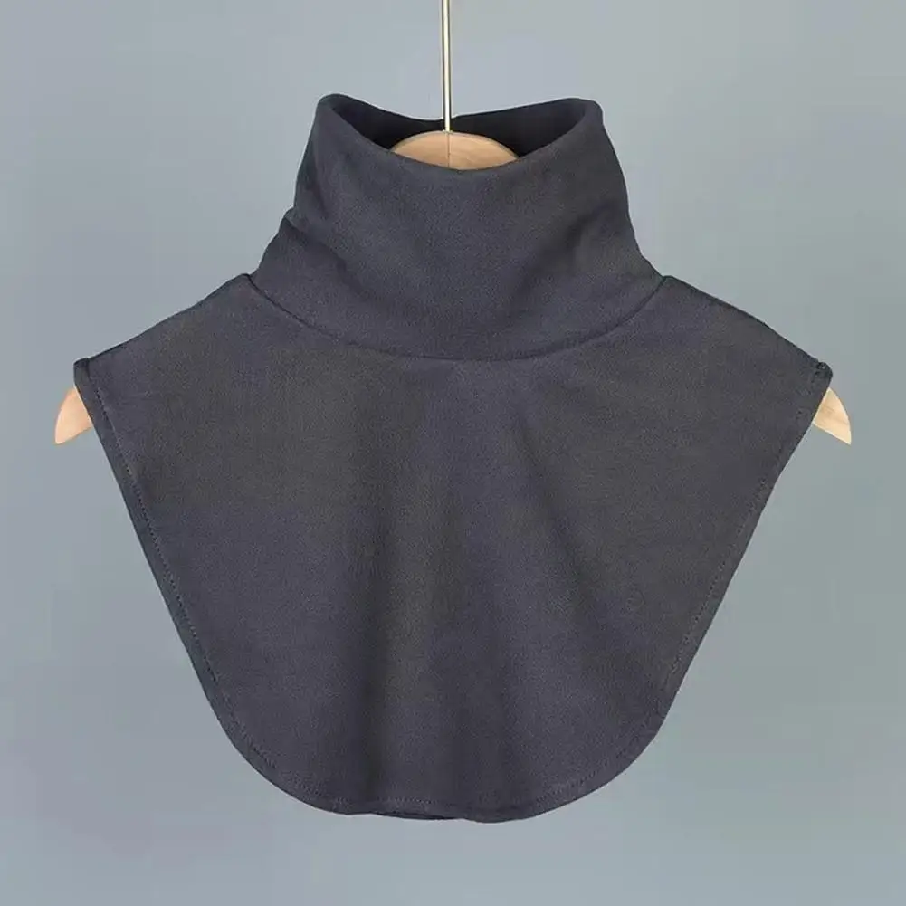 

Весенне-зимние рубашки «сделай сам», футболки с нашивкой на воротнике, удлиненный галстук, съемный внутренний воротник, зимний модальный искусственный воротник с высоким воротником