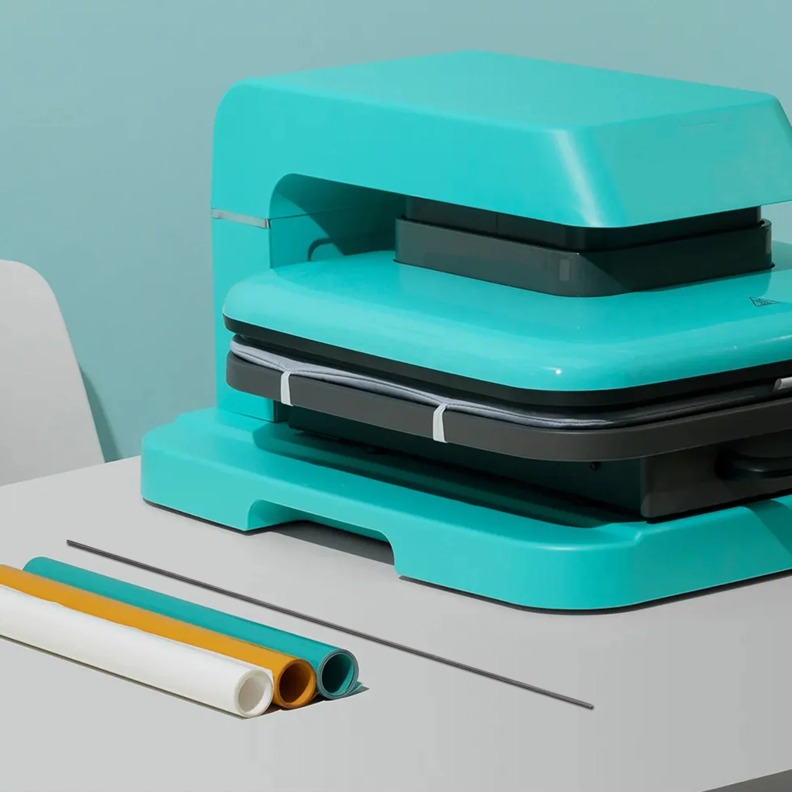 Cloth Pole Stainless Steel Pressing Tool For Sublimation Press Machine T-Shirt Press Machine Stick Replacement