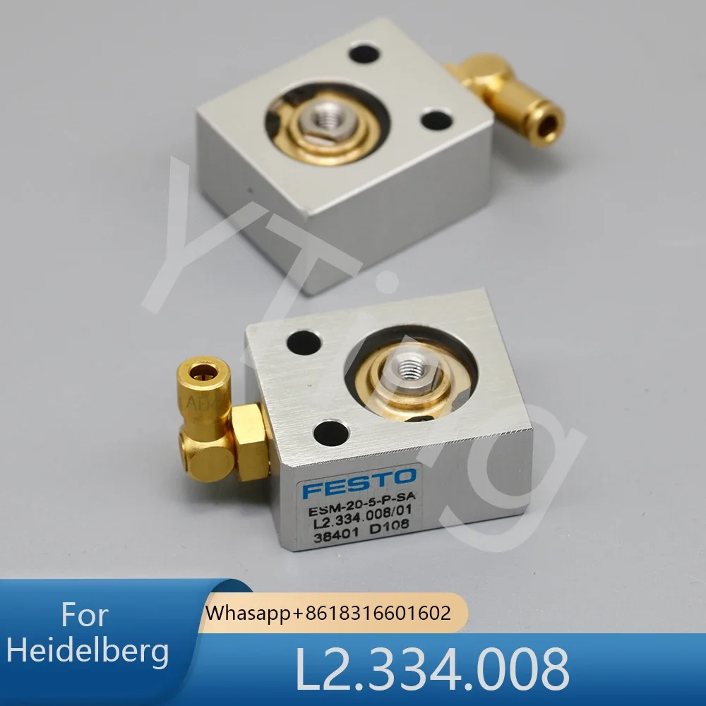 

L2.334.008 CD74 XL75 Pneumatic Cylinder D20 H5 High Quality L2.334.008 Heidelberg Printing Machine