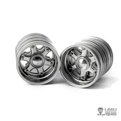 LESU RC Parts Metal Rear Wheel Hex Hub W-2046 for 1/14 Tamiyay Remote Control Model Tractor Truck Haulery Car Axles Toys TH11499