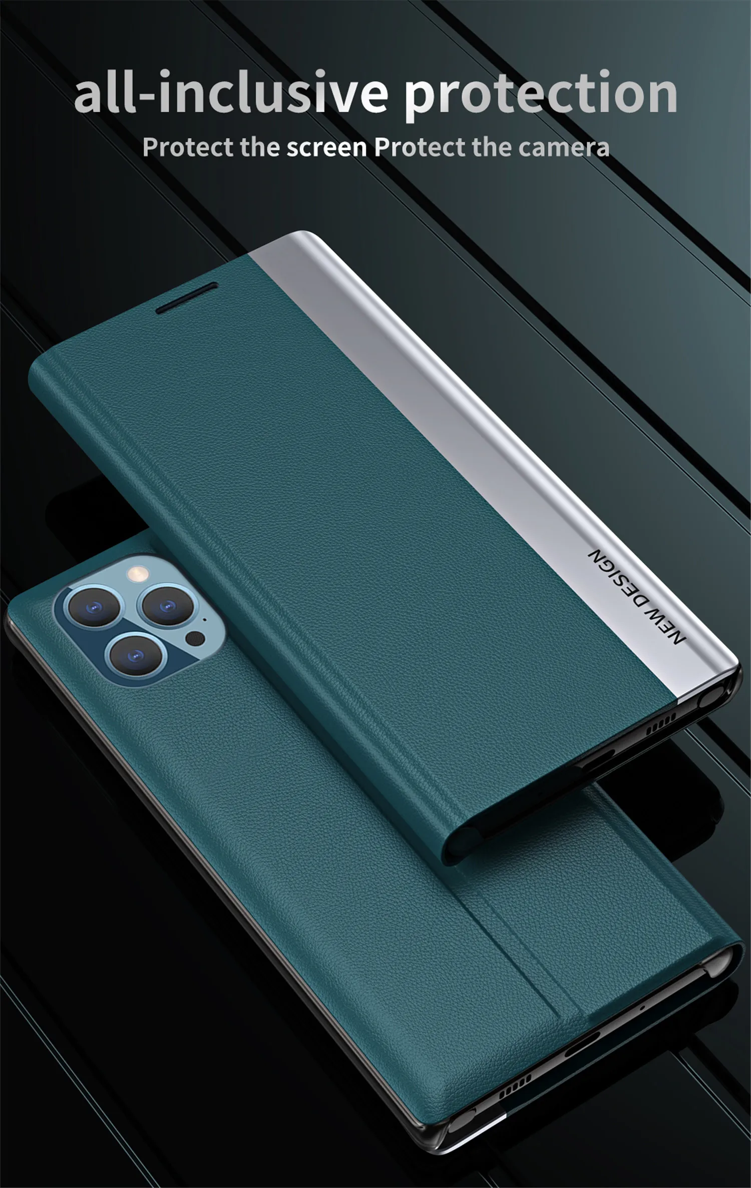 Flip Leather Case For Samsung Galaxy S26 S25 Edge S22 S23 S24 Ultra S10 Plus S20 S21 FE S8 S9 Holder Luxury Bracket Cover Coque