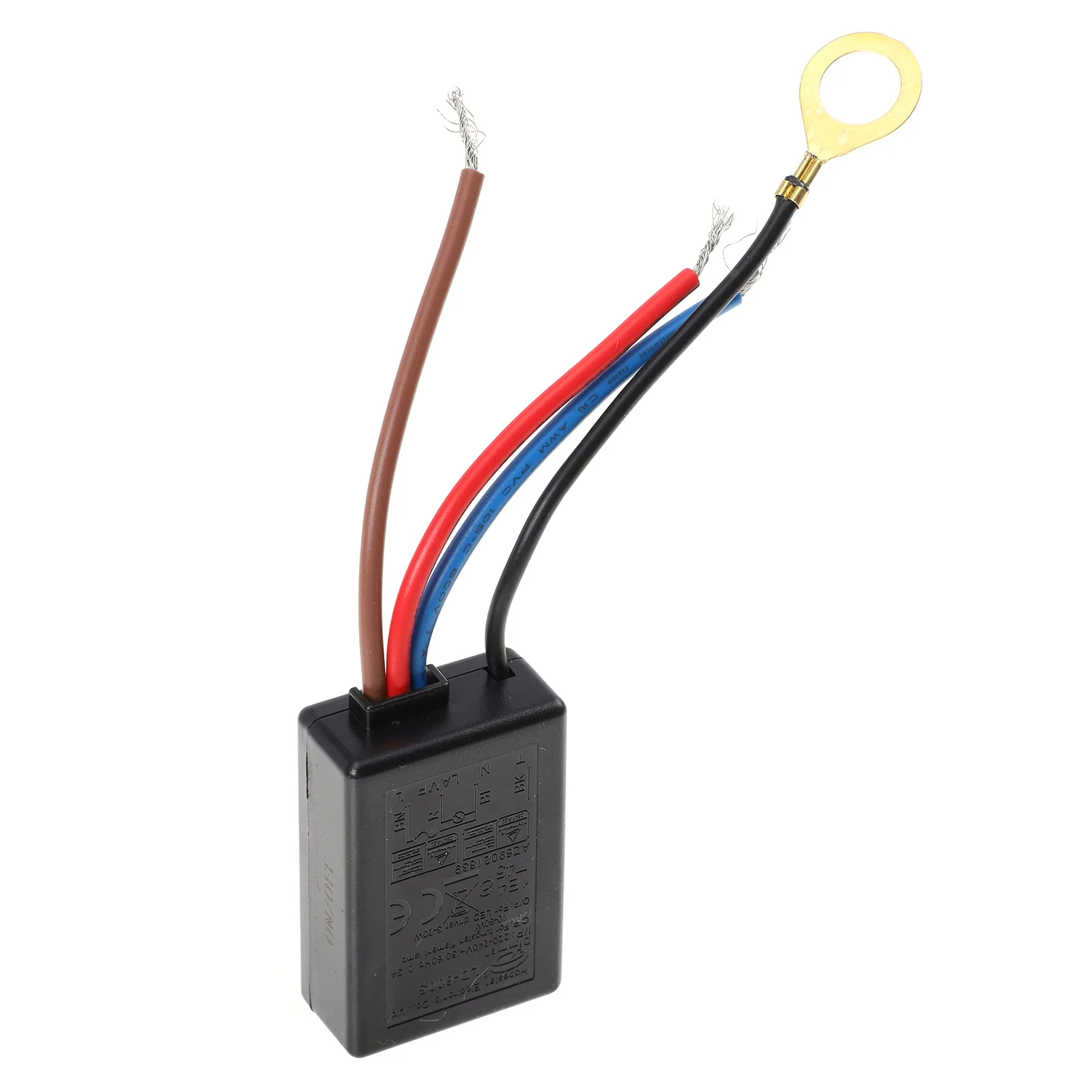 

1Pcs Touch-Controlled LED Lamp Dimmer Switch for Table Light Black Light Accessory Dimming Home Use LED Lamp Touch Control