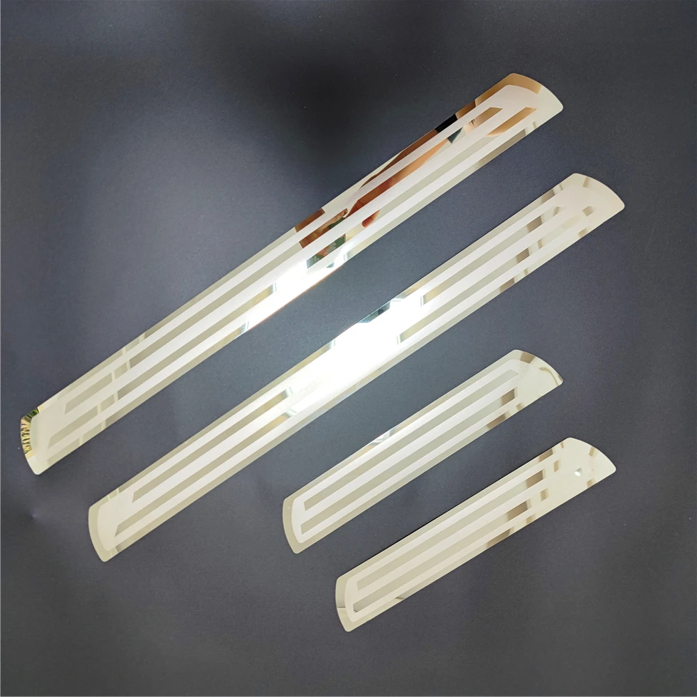 Car Styling Door Sill Scuff Plate Trims For Kia Rio 3 4 K2 X-Line 2011-2024 2025 Chrome Welcome Kick Pedal Protector Accessories