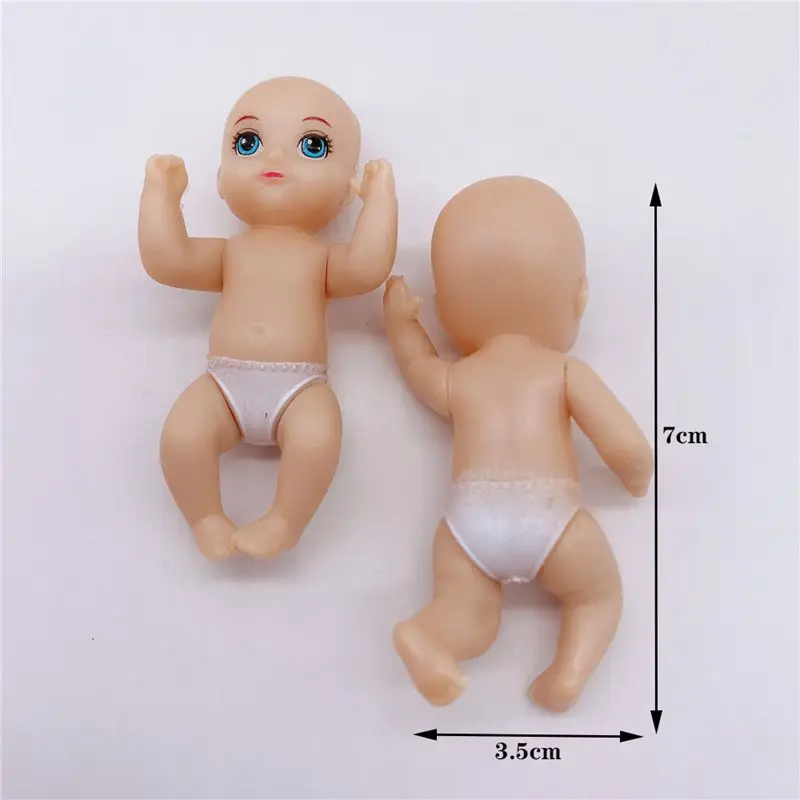 Baby Body The Infants in Belly Gravidez Boneca, Mini Baby Dolls para Barbie Child, Presente brinquedo educativo, bonecas grávidas para crianças