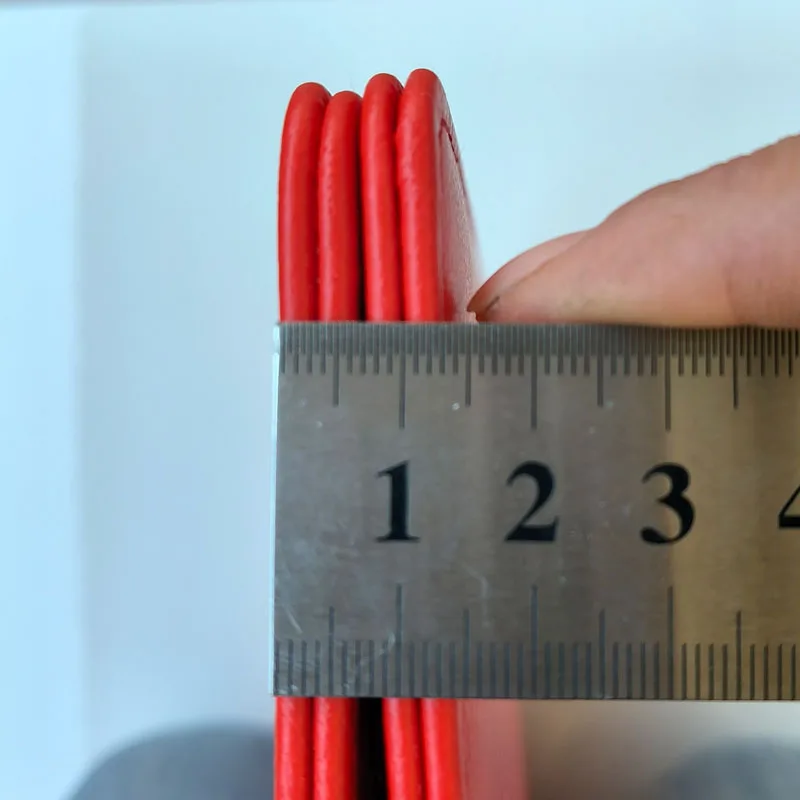 PU Leather Cover Folder 4 Rings Large 30mm , Heavy Durable Padded A4 Custom Handmade Binder