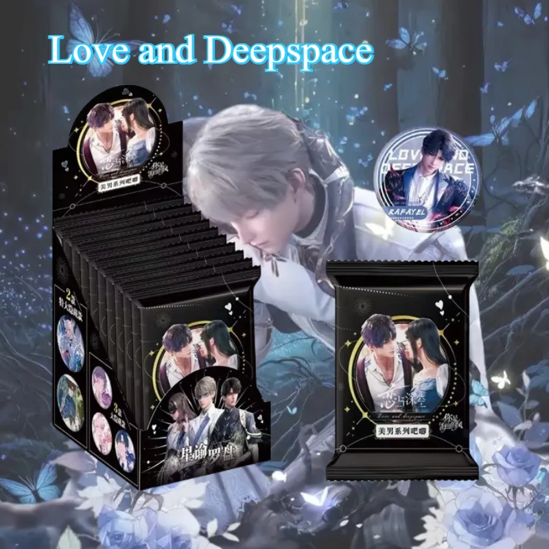 

Новая брошь с изображением любви и глубокого пространства Sylus Xavier Zayne Rafayel, мультяшный значок, брошь-сюрприз, слепая сумка, школьная сумка, украшение, подарок