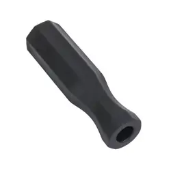 2pc Soccer Table Football Foosball Fussball Oversized Rubber Handle Grip Rod