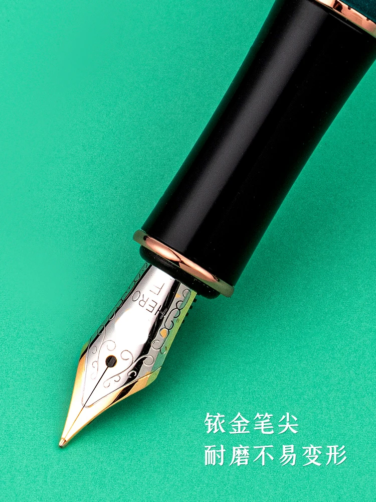 Hero Fountain Pen High-End Business Office Male and Female Calligraphy Writing Ink Gift Box Signature Pen Best Gift Gift