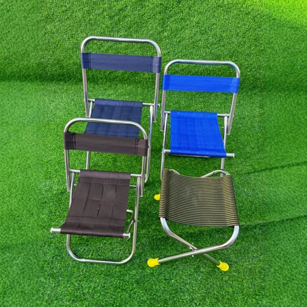 

Tourist Portable Camping Stool Folding Foldable Lightweight Beach Chairs Chair Lounger Bench Ergonomic Fishing Chaise