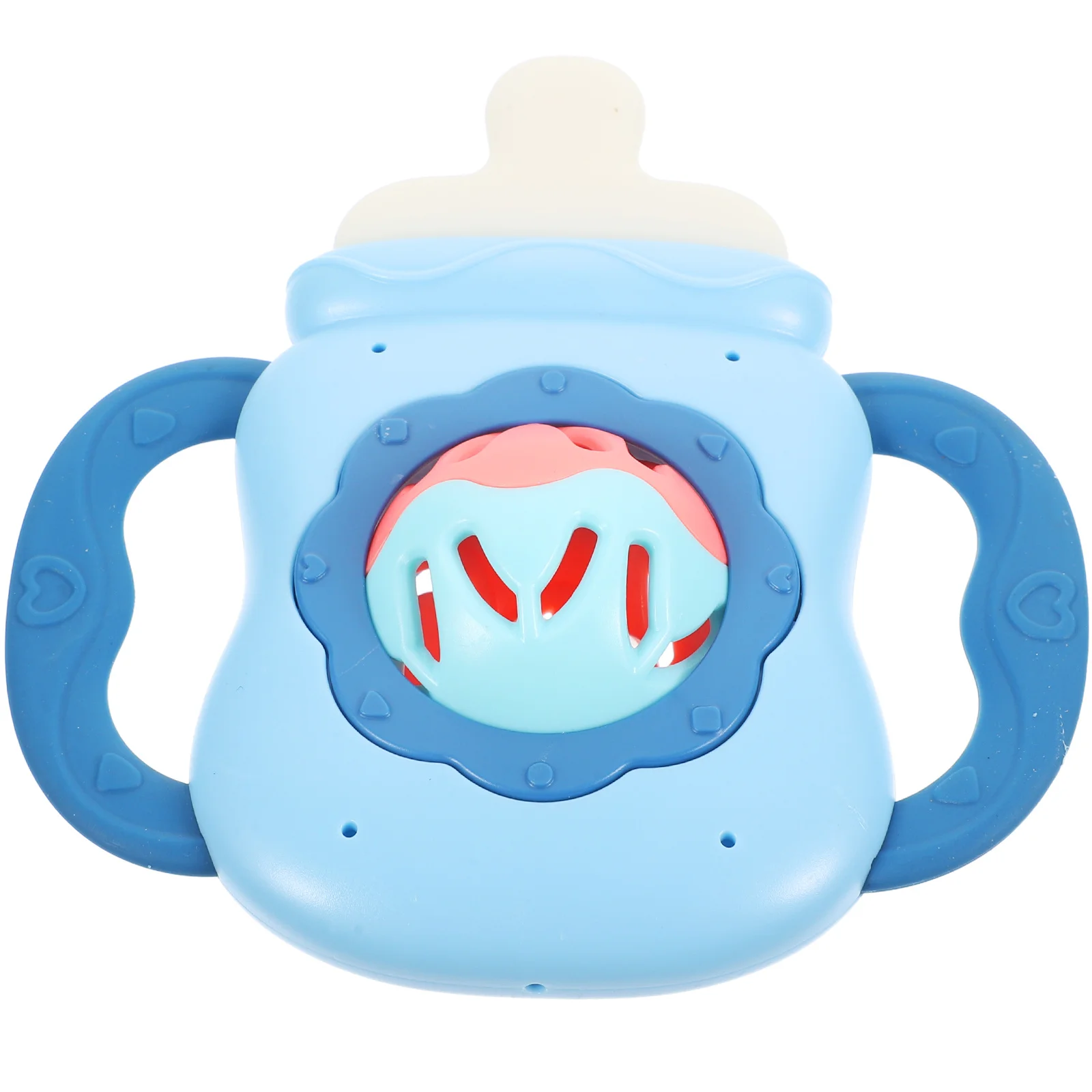 Chocalhos infantis bebê criança dentição agitando garrafa de alimentação musical forma agitando chocalho agarrando chocalho infantil