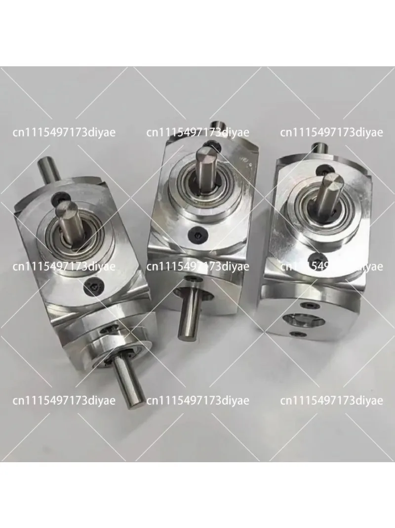 T-Type Right Angle Gearbox 1:1 90 Degree Bevel Gear Speed Reducer 6mm Output Shaft 20T 2000RPM