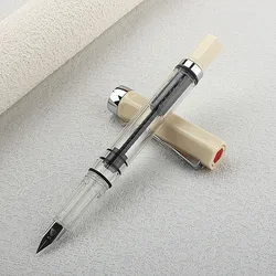 Stylo plume à piston transparent, stylo à encre de démonstration, haute qualité, 698