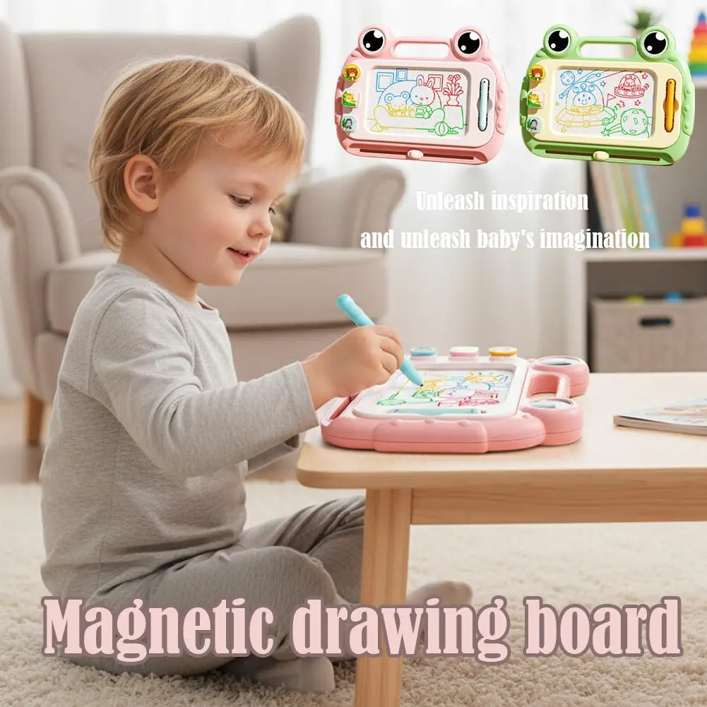 Magnetisch tekenbord voor kinderen Graffiti Schilderen Uitwisbaar Magnetisch Thuis Schilderen Speelgoed Kunst Educatief speelgoed voor R5W7