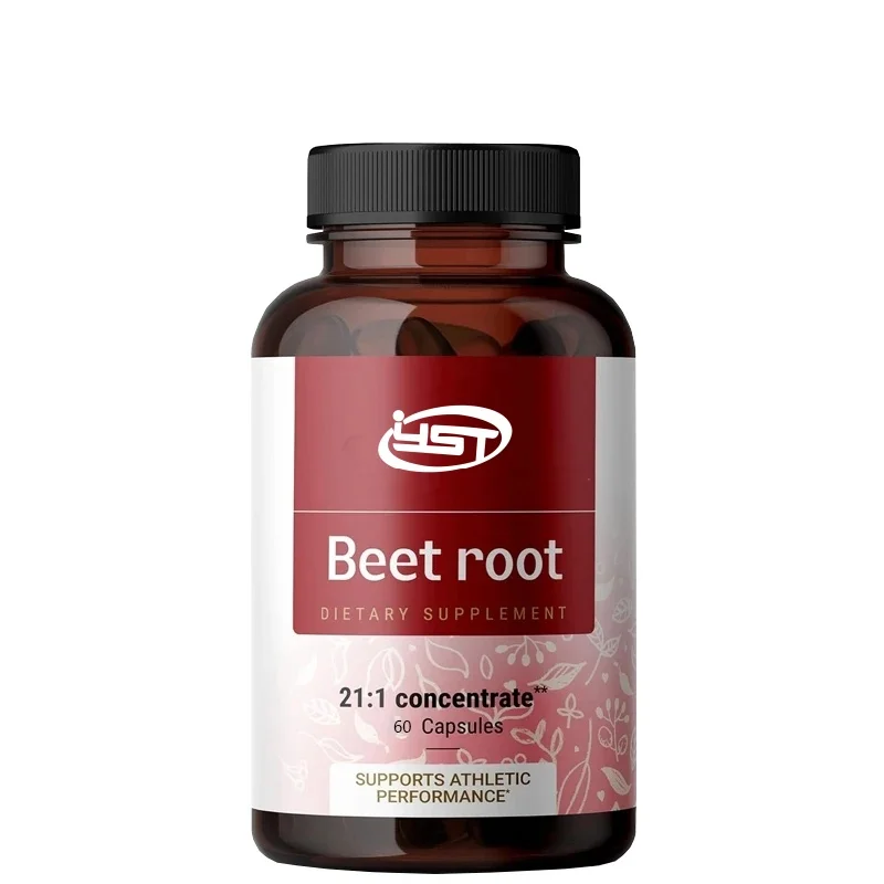 Beet Root Capsules - Organic Beet Root Extracts - High potency 21:1 Concentrate - Beet Root Powder Supplement