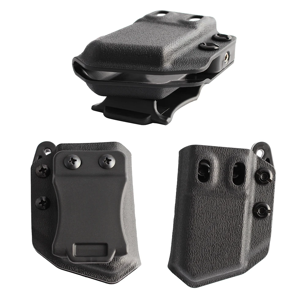 Universal .45ACP Double Single Stack Magazine Pouch For Glock 21 29 36 PPQ.45 Echo Carrier IWB/OWB Right Left Hand Mag Holder