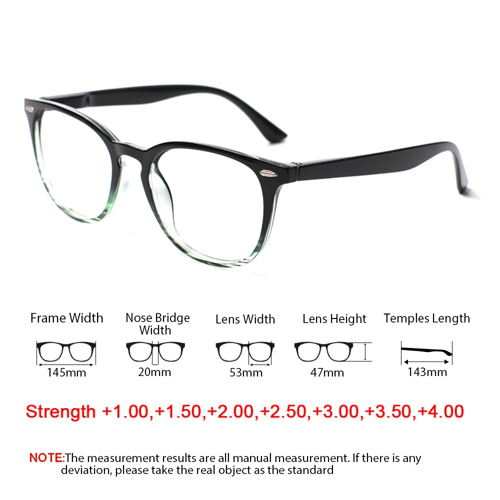 TUREZING 2024 New round high quality optometry glasses for men and women 0---+6.0