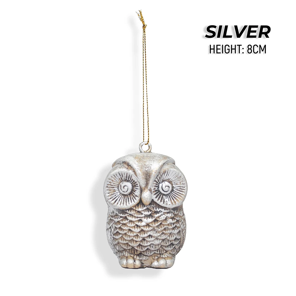 Owl Realistic Pendant Scarecrow Animal Bird Repellent Lawn Garden Decoration Garden Statue Crafts Courtyard Balcony Home Decor