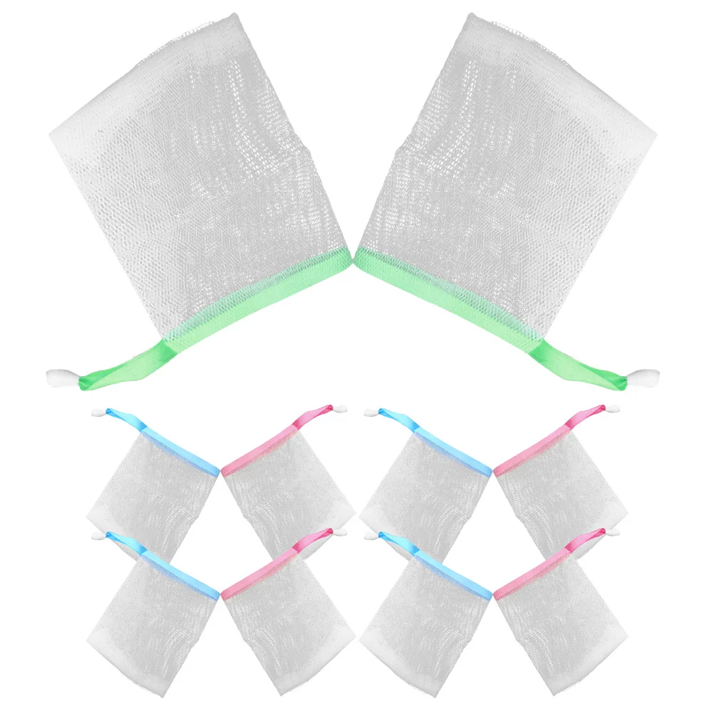 10 قطع من صانع تقشير الجسم وتنظيف الوجه وتنظيف الجسم وحقيبة صحية متينة بلون عشوائي #5