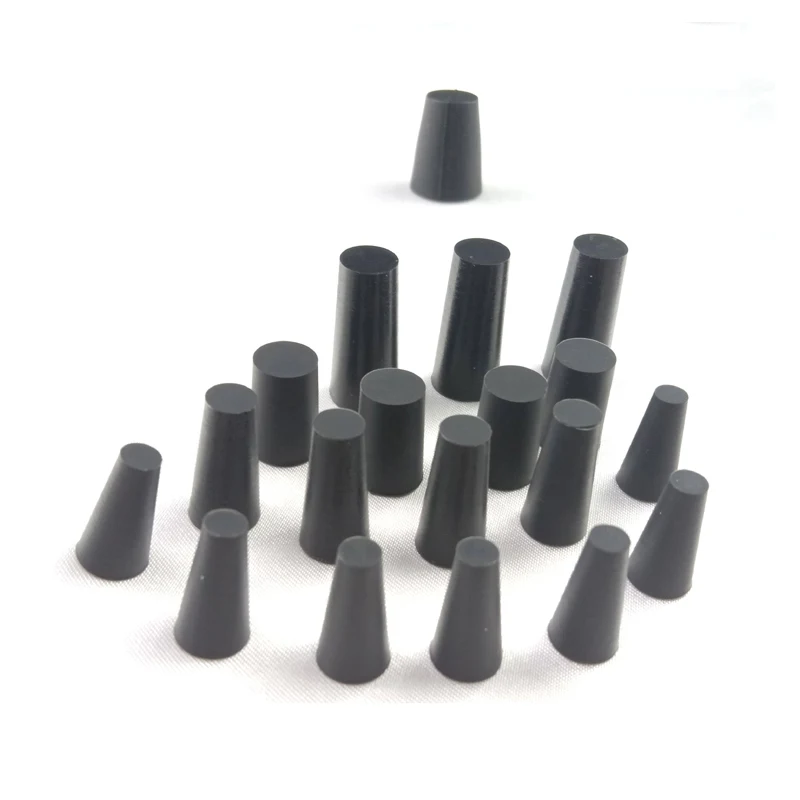 1pcs High Temperature Silicone Plug Threaded Plug Hole Sealing Conical Rubber Plug Durable And Sturdy