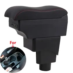 For FORD EcoSport Armrest Box For Ford EcoSport 2013-2018 Car  Armrest Interior Details Retrofit Car Accessories Storage Box