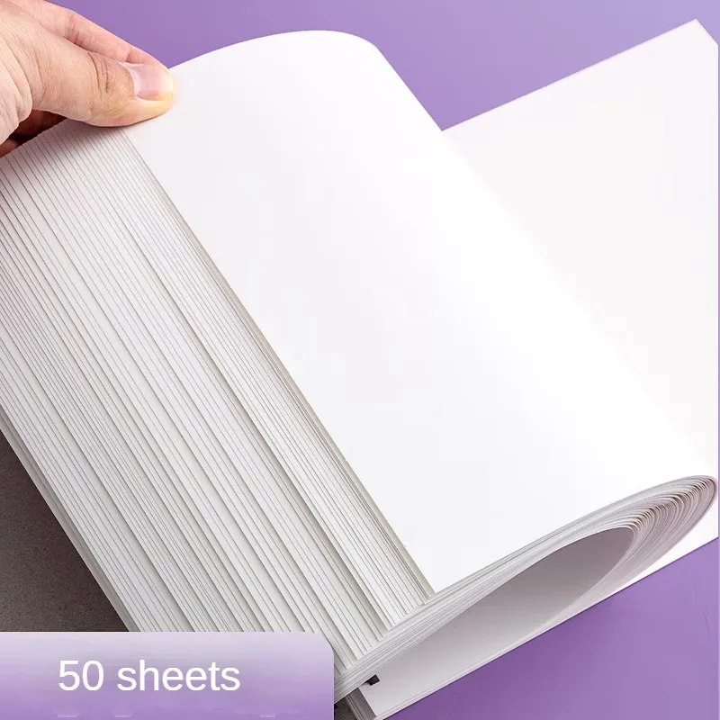 M&G A4 Drawing Notebook 120g Sketchbook Spiral Drawing Notebooks Art Supplies Thick Paper 16K Purple/Pink
