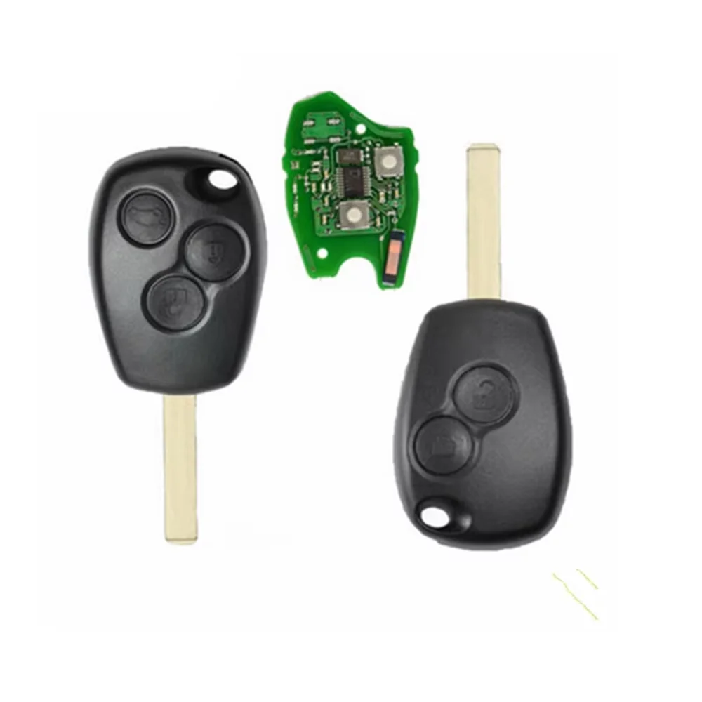 

2/3 button key PCF7946AT Chip 433MHz Car Remote Key For Renault Megane Clio Sandero Duster Kangoo Logan Modus
