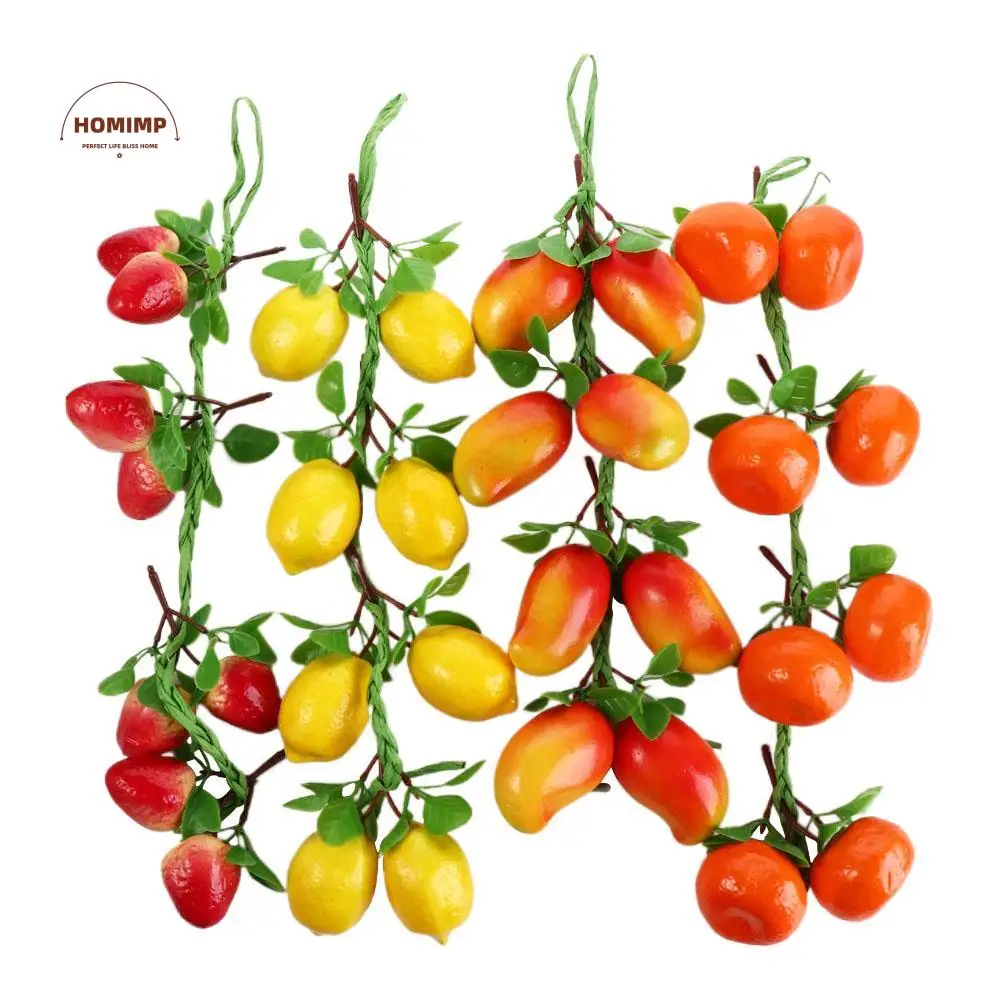 

Home Plastic DIY Decoration Plants Fruit Artificial Vegetables Fake Vegetables Wall Decor Artificial Fruit