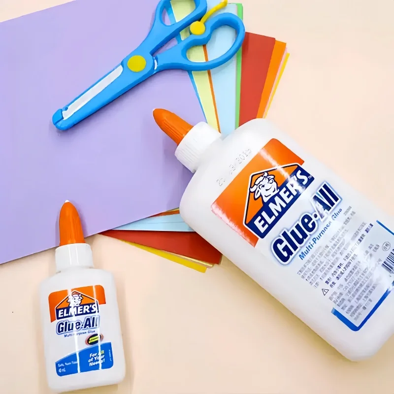 Original Elmer's Glue-All Multi-Purpose White Glue 40ML 240G Non-Toxic Washable Adhesive for Slime DIY Crafts