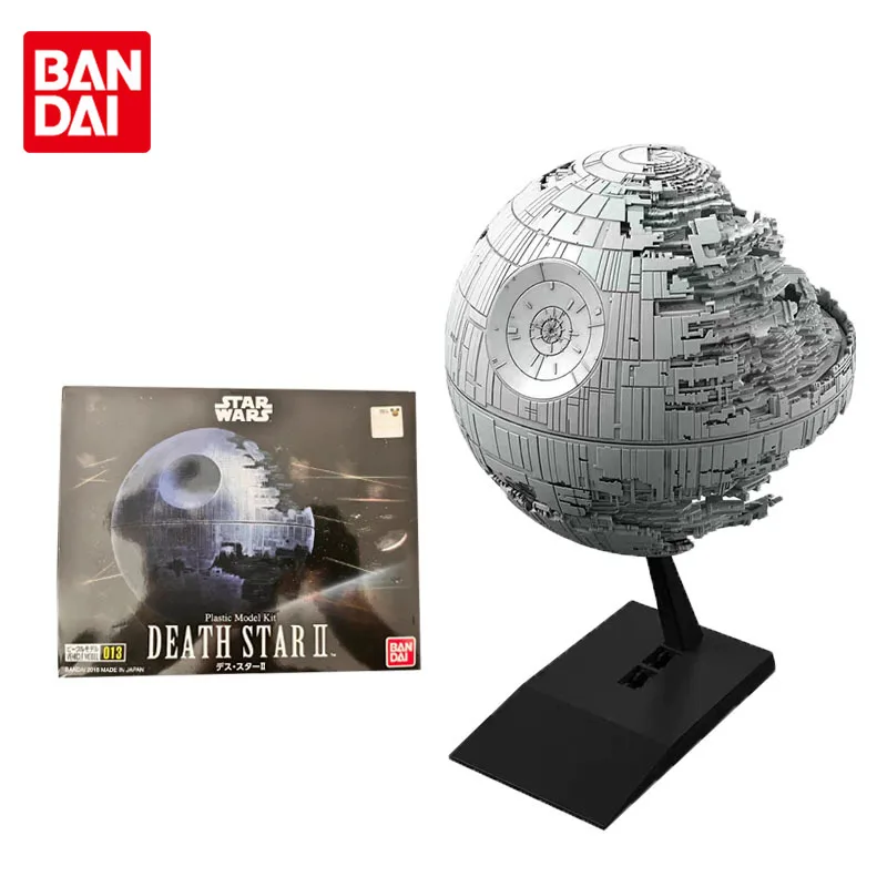 

Bandai Star Wars Blocks Anime DEATH STAR 2 Genuine Assembled Vehicle Model Action Toy Figure Collect Toys for Children's Gifts