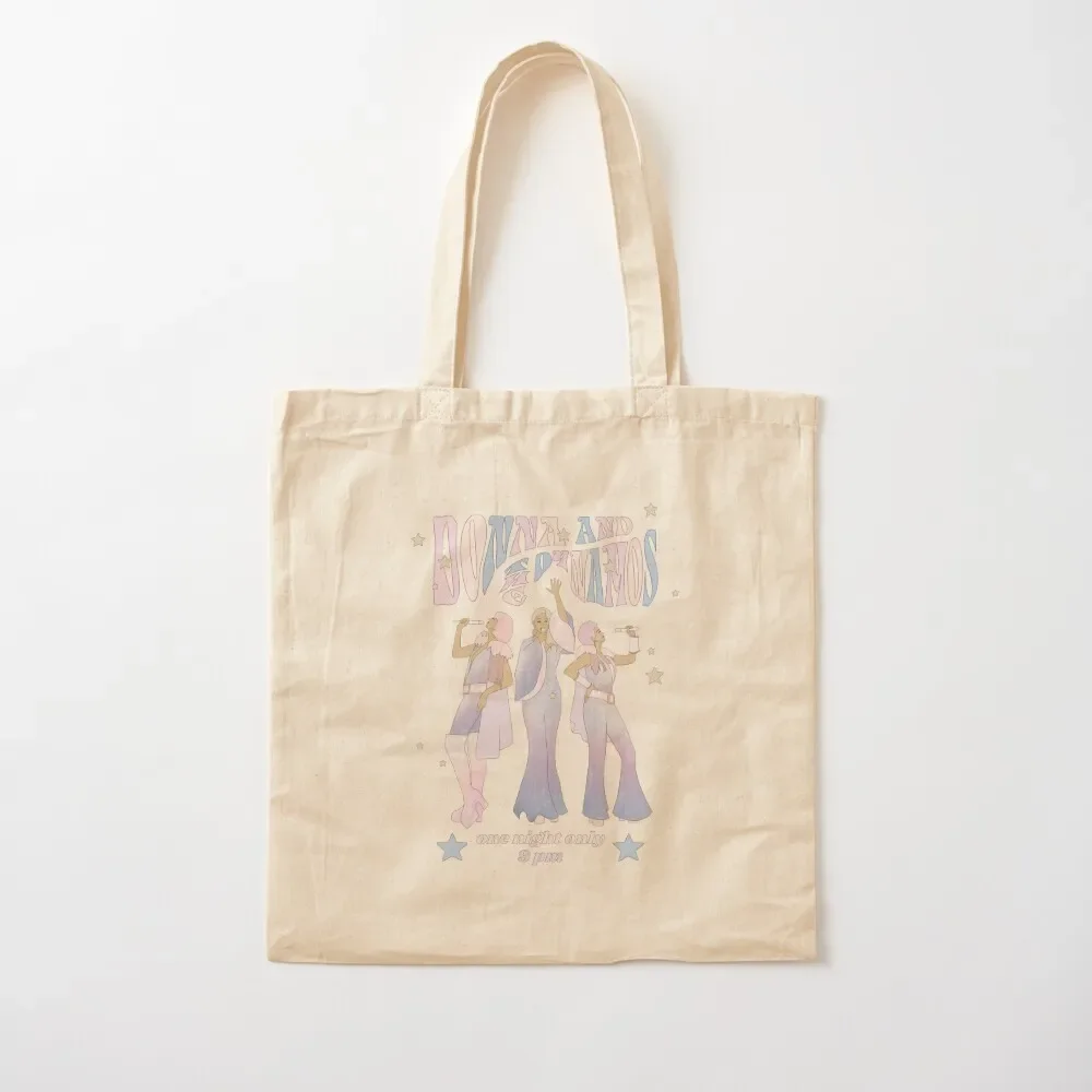 

Donna and the Dynamos Pastel Dancing Queens Tote Bag women bag Women's shopping bag handbag