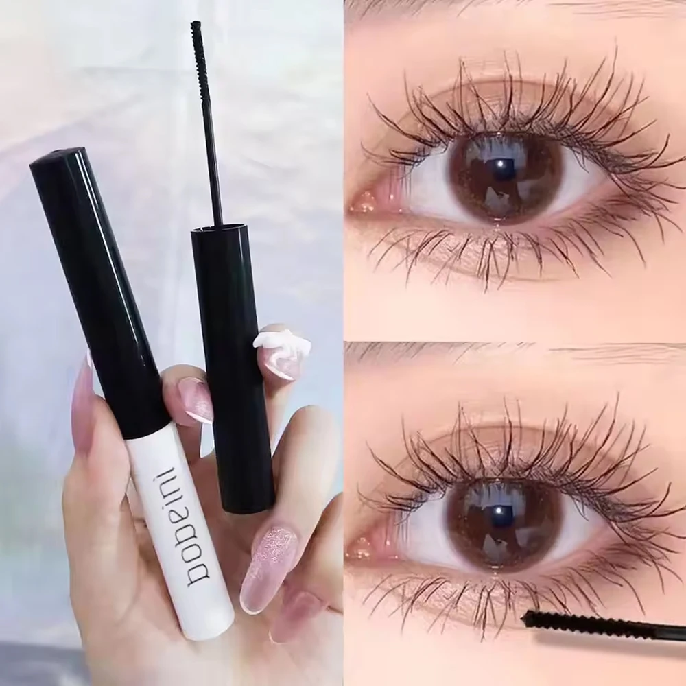 Black Extra Fine Mascara Fine Brush Head Small Brush Head Thin Curl Thick Stretch To Create Sunflower Eyelash Waterproof