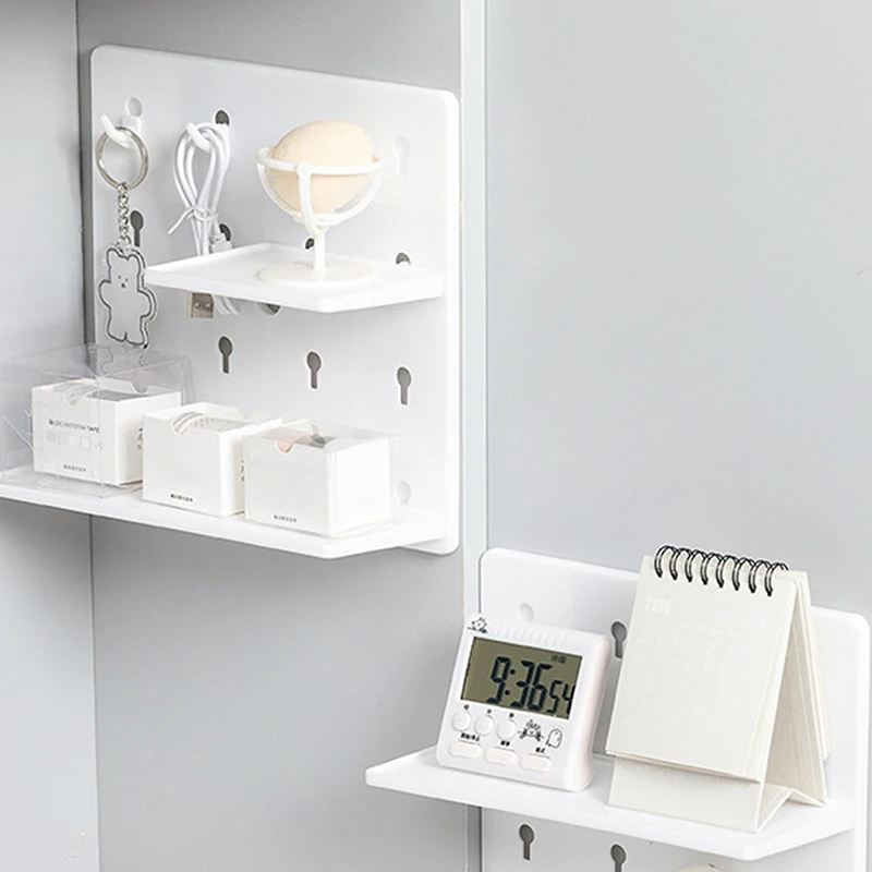 Pegboard Combination Kit, Pegboards and Accessories Modular Hanging for Wall Organizer, Crafts Organization Ornaments Display
