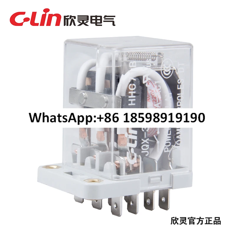 純正電磁中間リレー-hhc71b-3z-jqx-38f-3z-ac220v-dc24v-40a