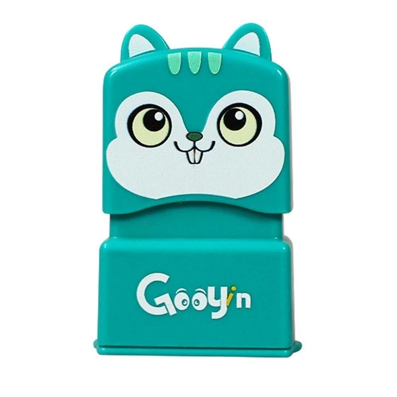 아동을위한 이름 도장은 안전하고 사용하기 쉬운 옷을 찍습니다.