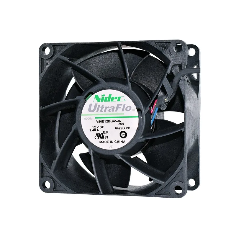 

Original 80 * 80 * 38MM V80E12BGA5-07 12V 1.4A 8CM Dual Ball 4-Wire Chassis Cabinet Violent Cooling Fan