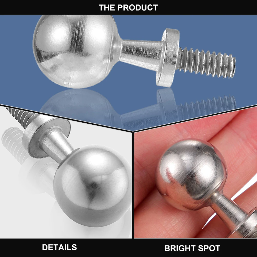 

1 pc Steel Camera Tripod Ball Screw Replacement Adapter For Broken Tripod Screws Small Durable Screw Cradle Head Ballhead Plate