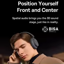 Baseus Bowie D05 Wireless Headphone 3D Spatial Audio Earphone Bluetooth 5.3 Headset 40mm Driver Foldable Over Ear Headphone 70H - AliExpress 