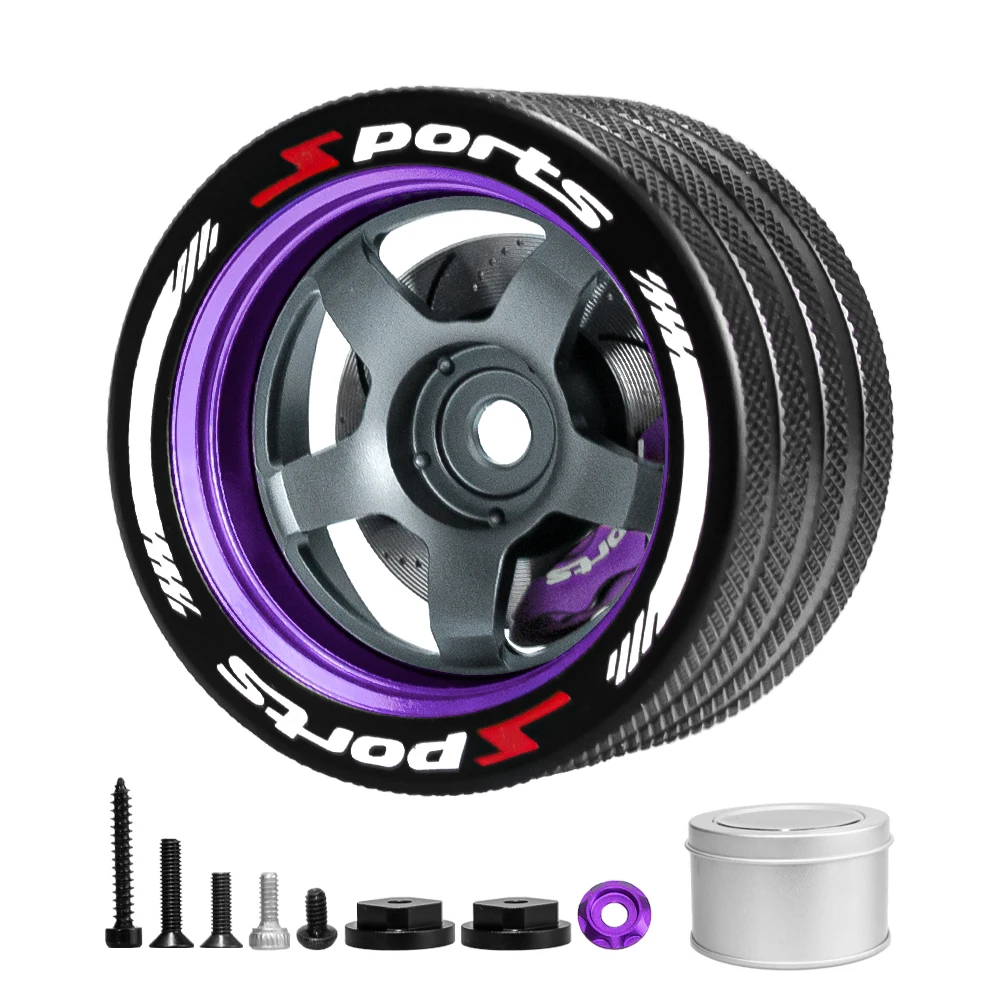 RC-Fernbedienungs-Handrad, Aluminium-Handrad für Flysky Noble NB4/SANWA MT4 MT5 M12 M17/FUTABA 4PX 7PX 10PX/WFLY X9 – Detail 20