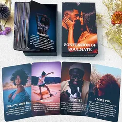12x7 cm Confession Of Soulmate Oracle Cards Deck Card Games No Manual