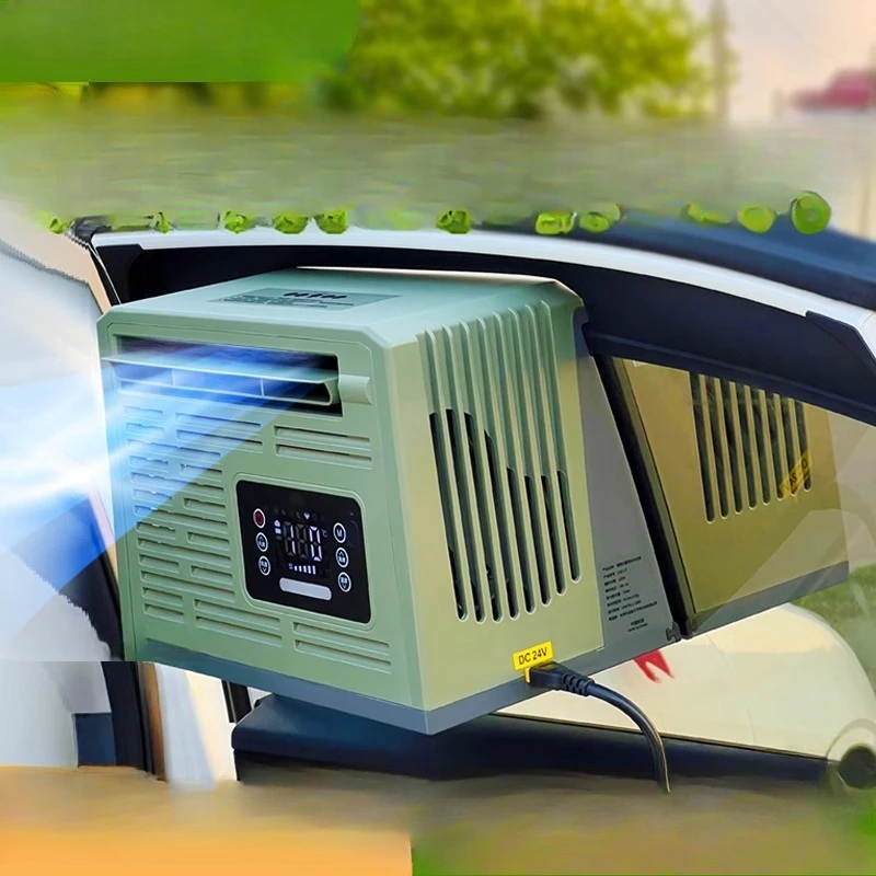 

Portable parking air conditioner, outdoor camping tent mobile air conditioner, hanging window split 24V DC frequency conversion