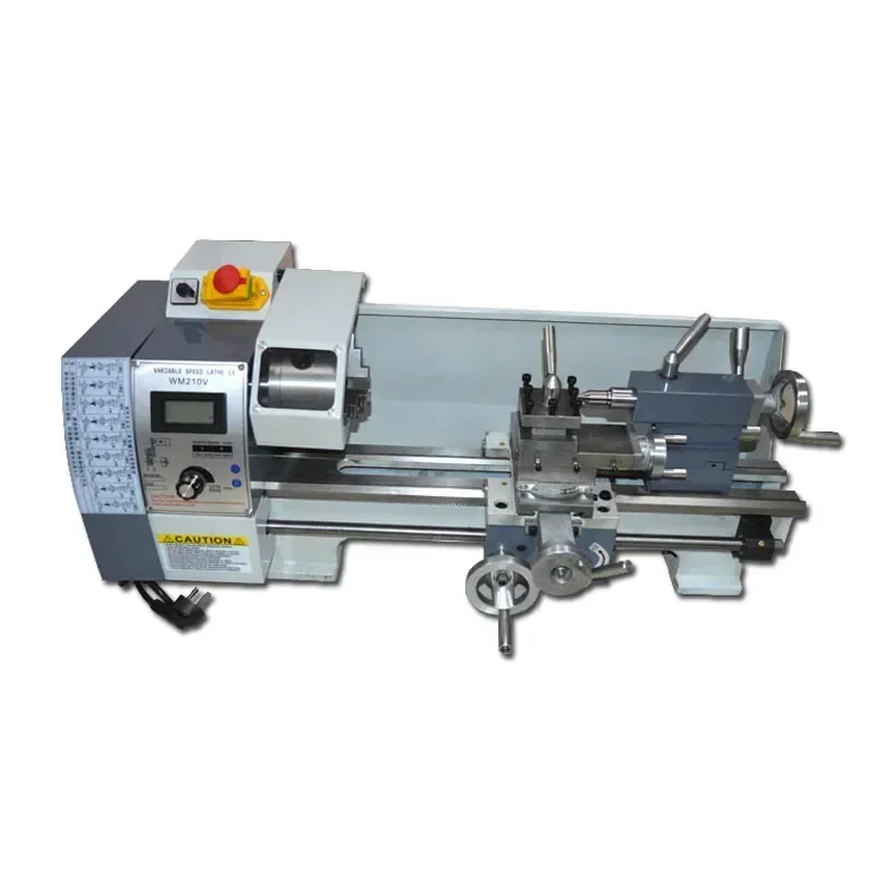 WM210V Brushless motor lathe household lathes Variable Speed Mini Metal Lathe Machine WM210V Small Bench lathe 220v/110v 850W Ho