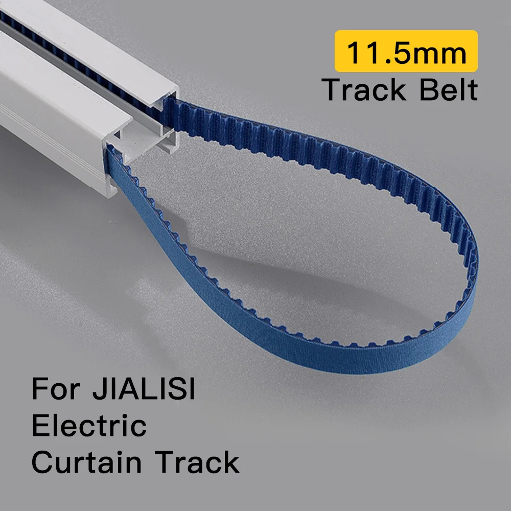 Blue 11.5mm Track Belt for Jarliss Curtain Track Motorized Curtain Motor Accessories JIALISI Rail Belt