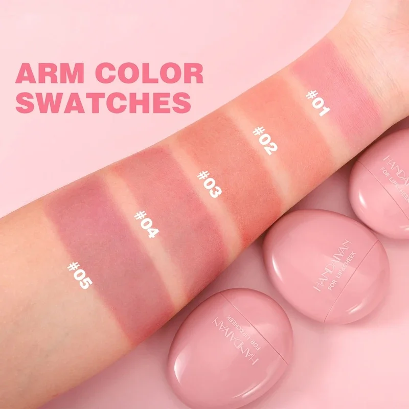 2 IN 1 Cream Blush Stick Multi-purpose Blush Cream Stick Shadow Blush Lipstick 3 in 1 Contour Stick Peach Cheek Tint Makeup