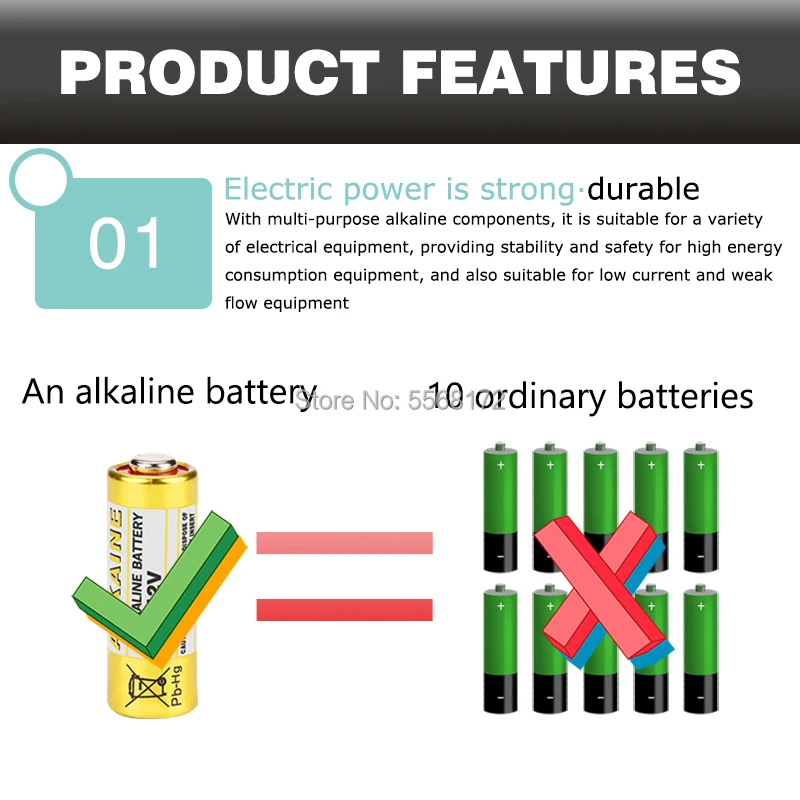 2 szt. Sucha bateria alkaliczna 12V 23A 21/23 A23 E23A MN21 MS21 V23GA L1028 małe baterie do zabawek, dzwonka do drzwi, pilota itp