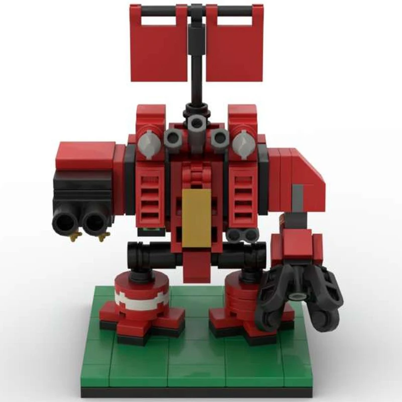 

146 шт. MOC Dreadnought мини-готический научно-фантастический вселенный строительные блоки Рождественский подарок креативный комплект для обучения и сборки