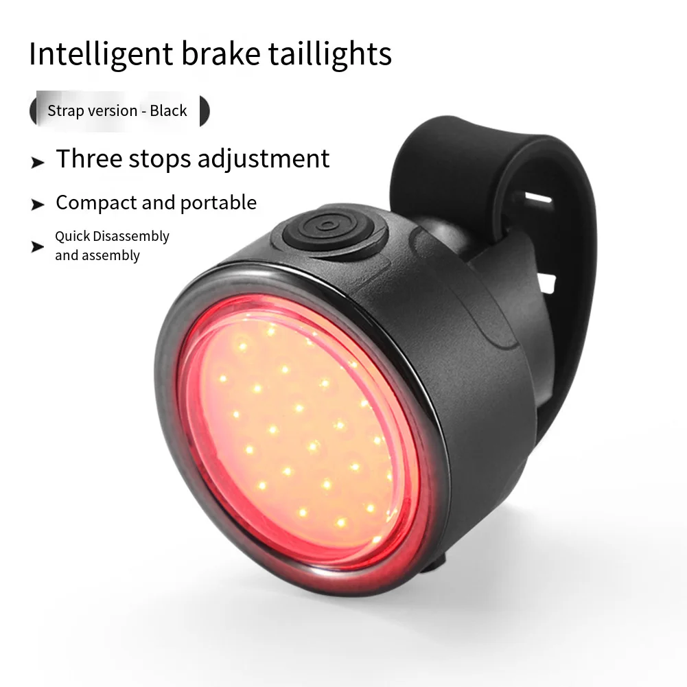 

Compact Cycling Light Bicycle Brake Light Cycling Adventures 4x4x3.5m Brake Activated Tail Light Brake Sensitivity