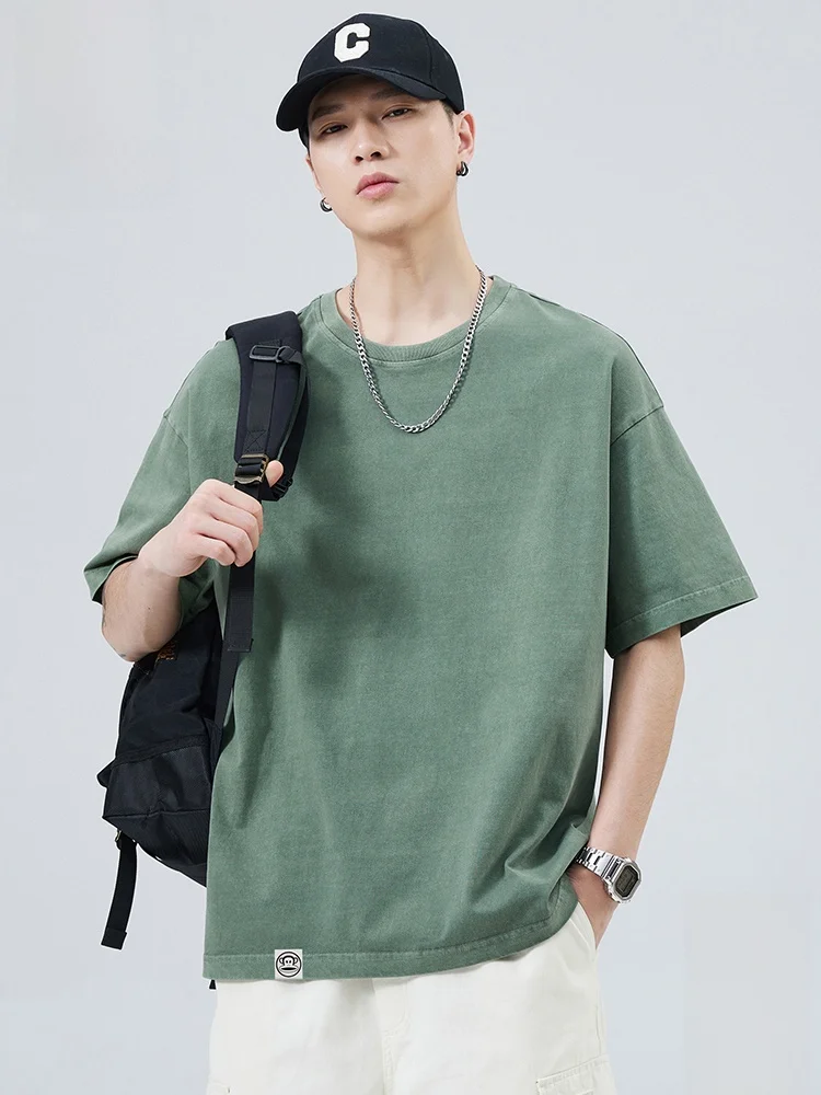 

Мужская футболка Paul Frank Heavyweight из дышащего хлопка, свободного кроя, для повседневной носки, летняя, с коротким рукавом