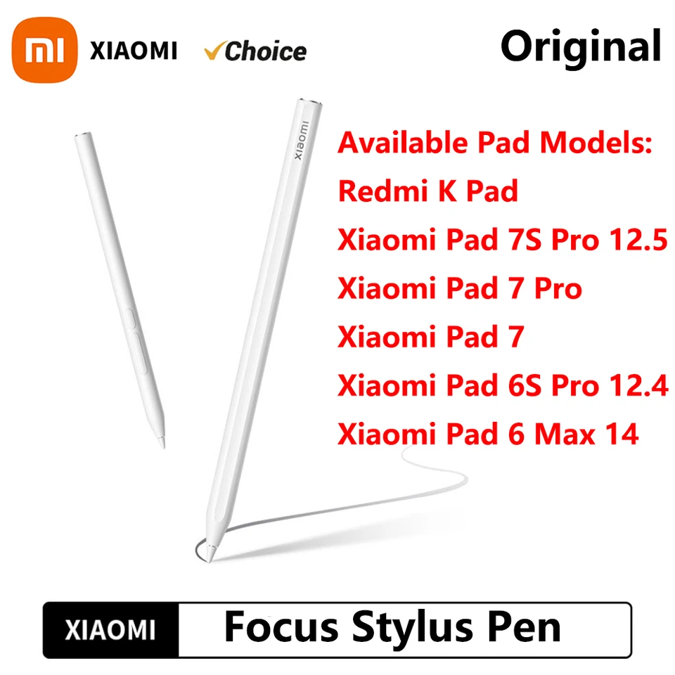 Original Xiaomi Focus Stylus Pen Tab 8192 level Sense Magnetic