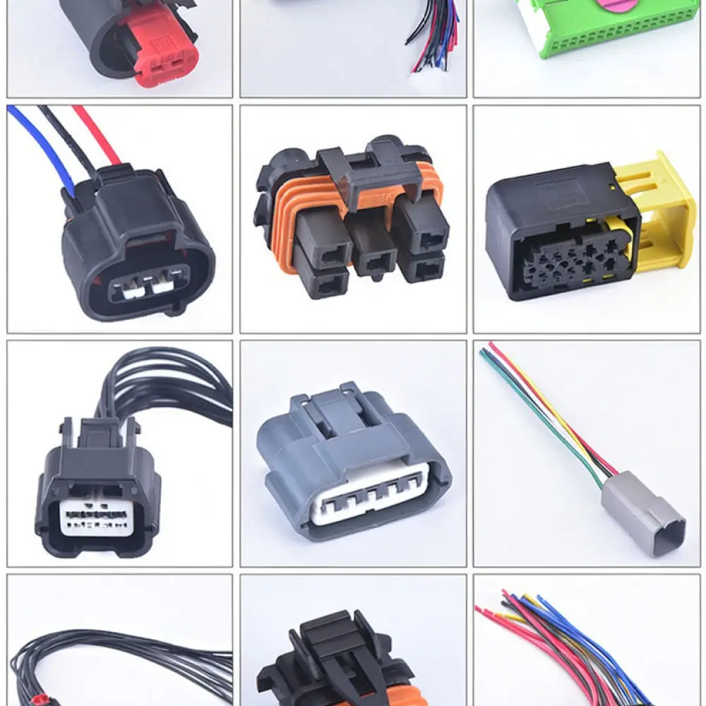Electrical Wiring Harness Connector 2 Pin For Volvo Oil Pressure Sensor 9144275 3523813 Automotive Repair Socket Plug view 4