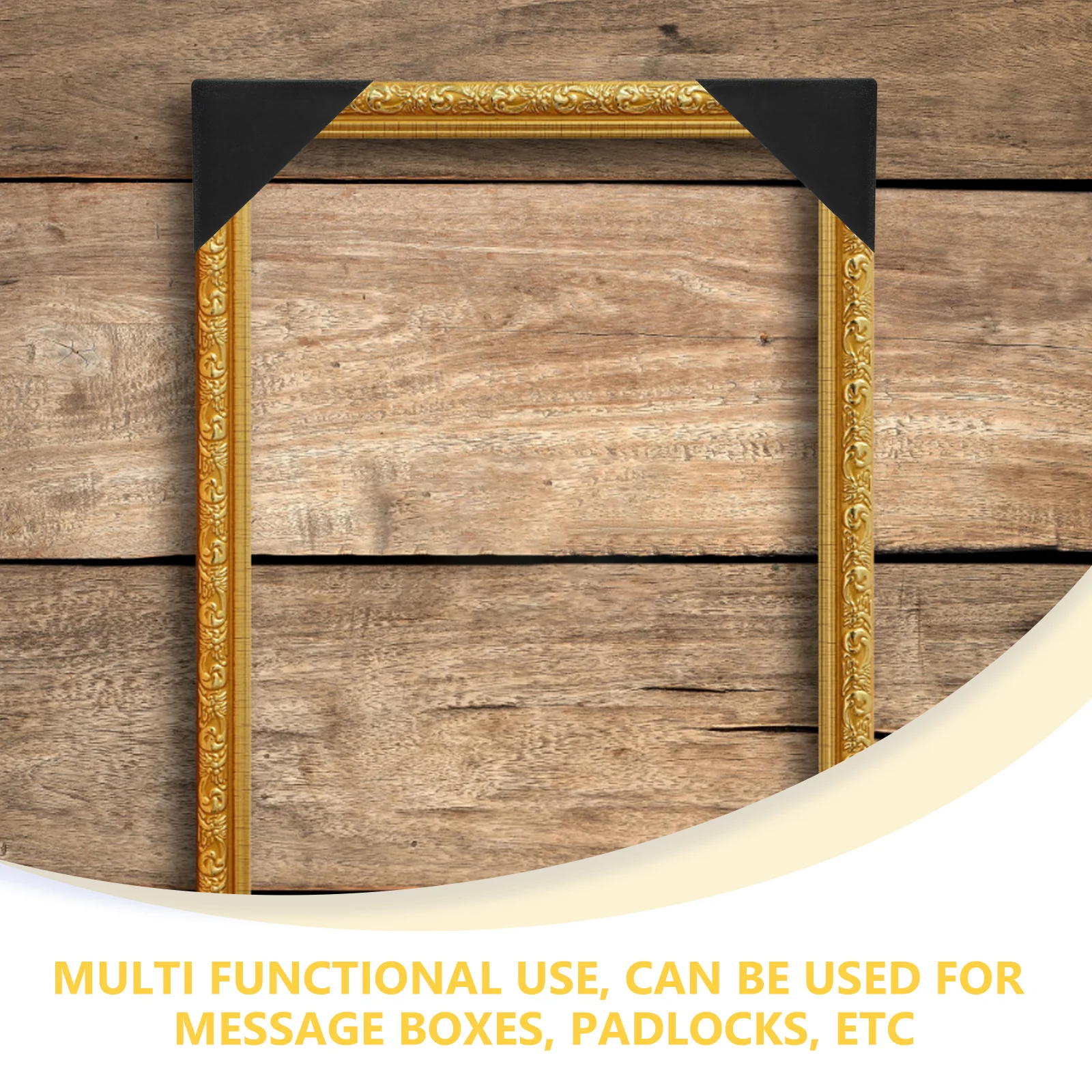 100Pcs Picture Frame Corner Protectors Plastic Corner Guards for Shipping Moving Painting Artwork Mirrors Furniture Safety